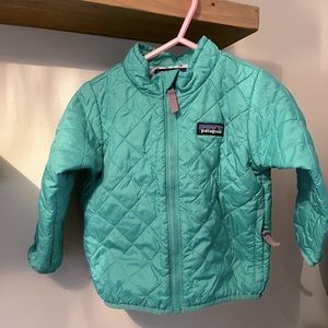 Toddler girls Patagonia nano puff jacket